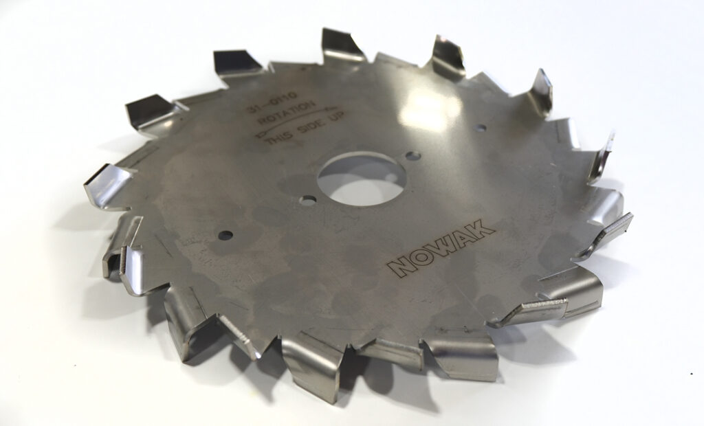 Nowak Industrial Products Stainless Steel Dispersion Blade